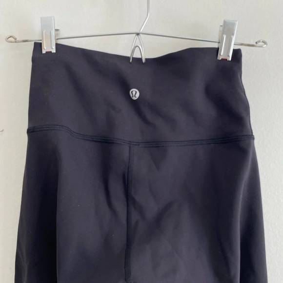 Lululemon Wunder Train  High-Rise Crop 21" Black Size 4 - Picture 8 of 13